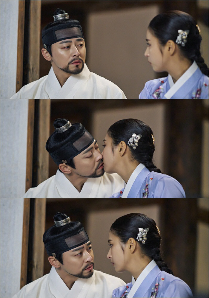 조정석♥신세경, 달빛 아래 로맨틱 키스...'세작' 결말은 해피엔딩?
