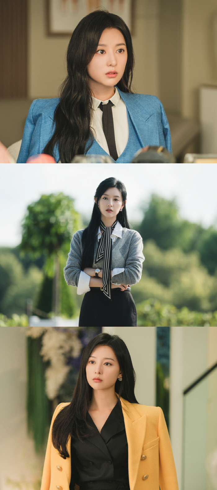 "'잘 어울린다'는 말 듣고파"..김지원, '눈물의 여왕'으로 만난 새 …