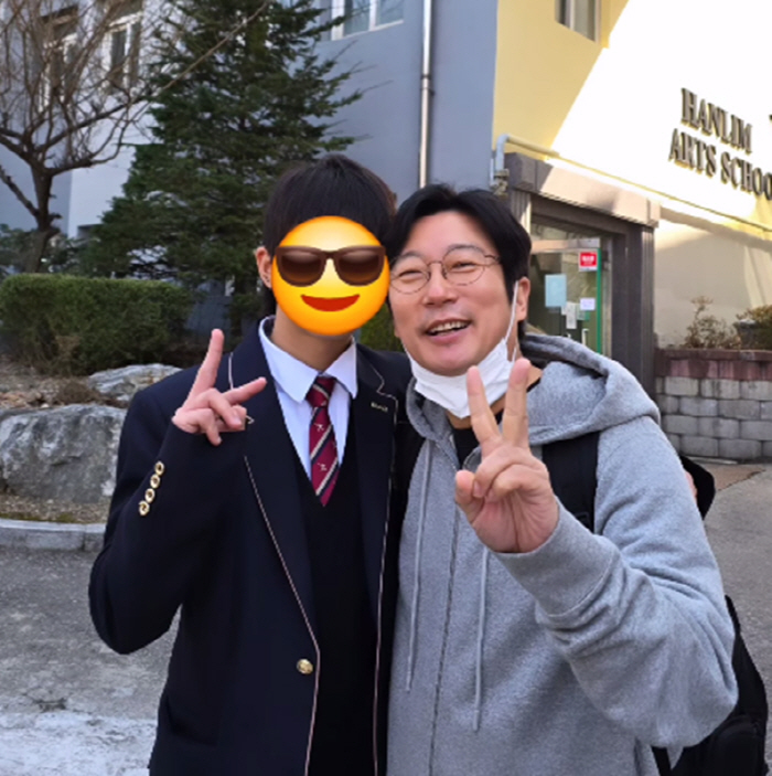 이수근 큰 아들, '아빠보다 큰 키+예술고 입학'..부모님 사랑 듬뿍 받…
