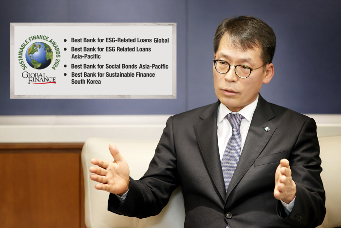 IBK기업은행, 글로벌파이낸스 '지속가능금융 최우수 은행상' 수상…ESG…