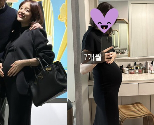 '김용건 며느리' 황보라, 밀착 원피스에 드러난 D라인..팔·다리는 여리…