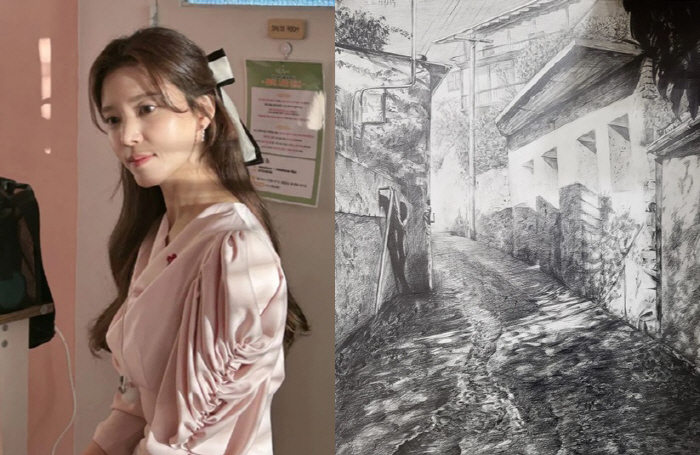 '백도빈♥' 정시아, 딸 수준급 그림실력 자랑 "서우가 그려준 결혼기념일…