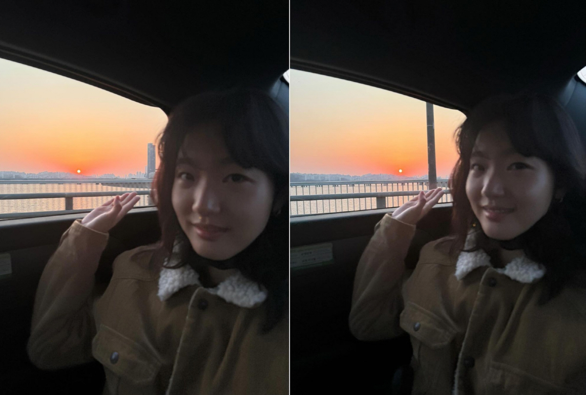 "이동하는 도중에도 예뻐" 'MZ무당' 김고은, 노을빛 가득 물든 미모 …