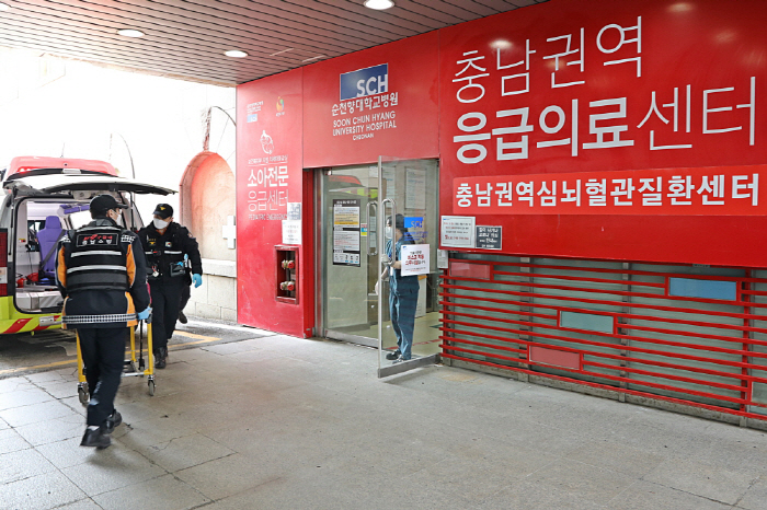 순천향대천안병원, 권역응급의료센터 운영…"중증 응급의료 체계 확고"