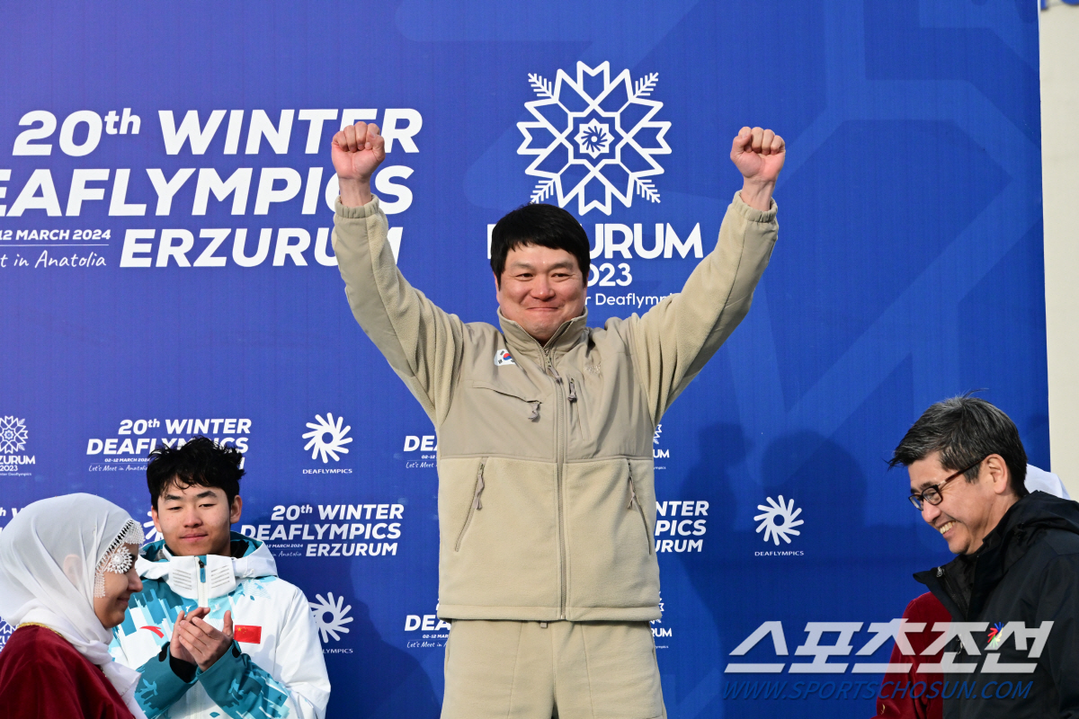 '불혹의 보더'최용석,데플림픽 사상 첫 스노보드 동메달!
