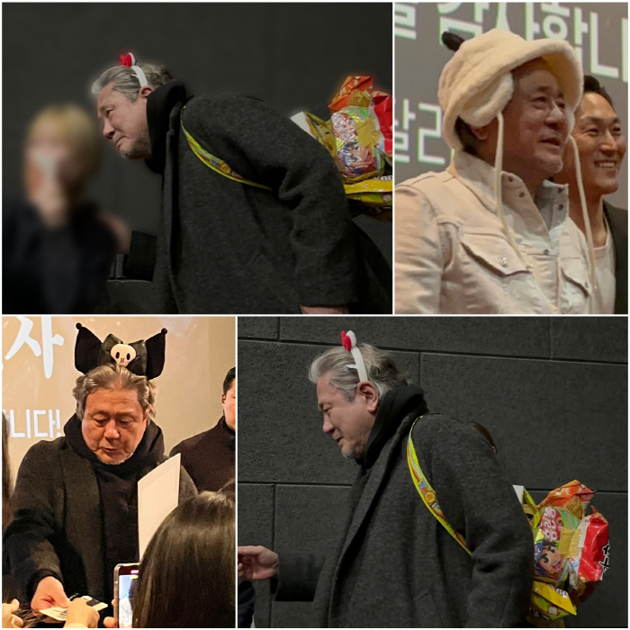 [종합]"쪄 죽어도 하겠다". 최민식, 봄에 목도리 동여매고 등장…팬들이…