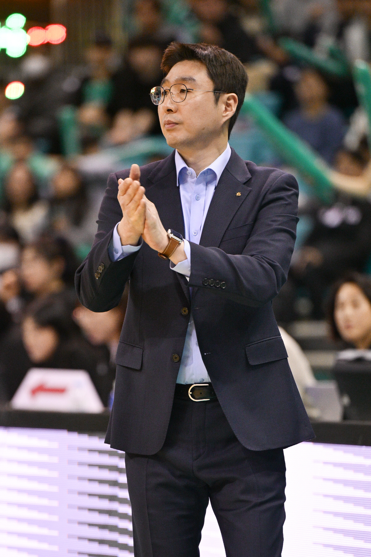 [현장인터뷰] 챔프전 진출! 김완수 KB 감독 "하나원큐 내년엔 더 높이…