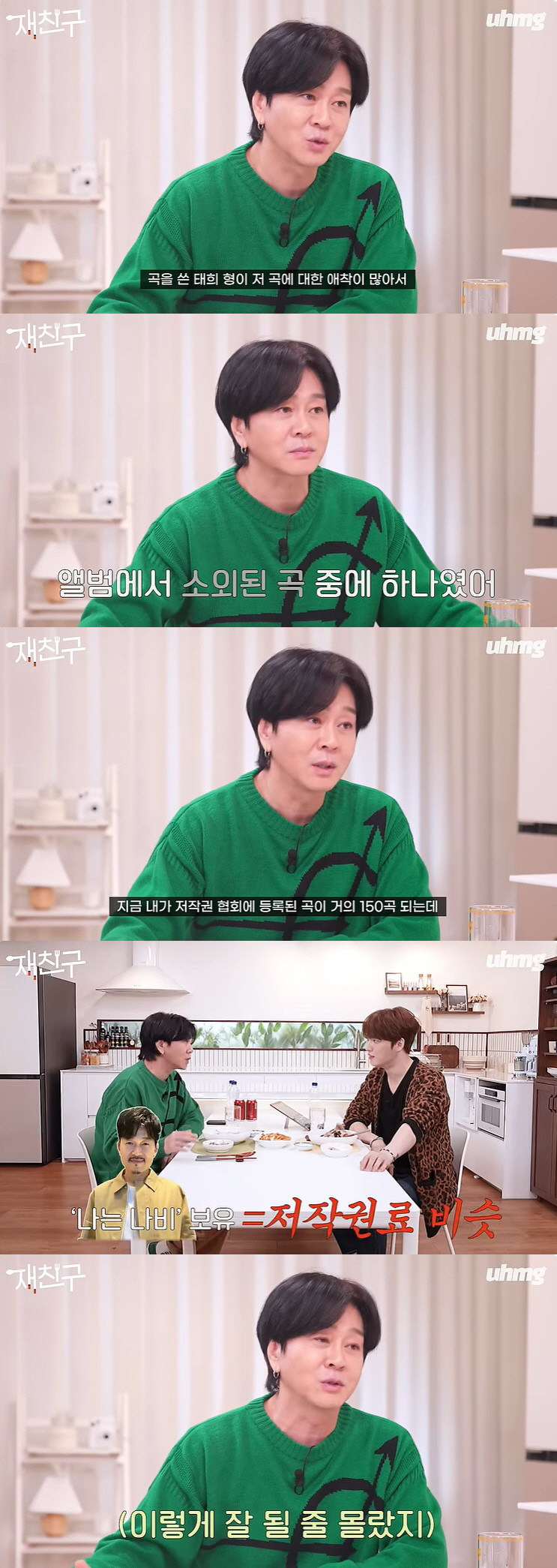 윤도현 "'나는 나비' 저작권료, 150곡 수익과 비슷…끊이지 않는 샘물…