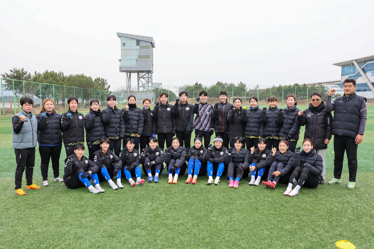 WK리그 개막 앞둔 화천 KSPO '작년 돌? 여세 몰아 리그 1위 향해…