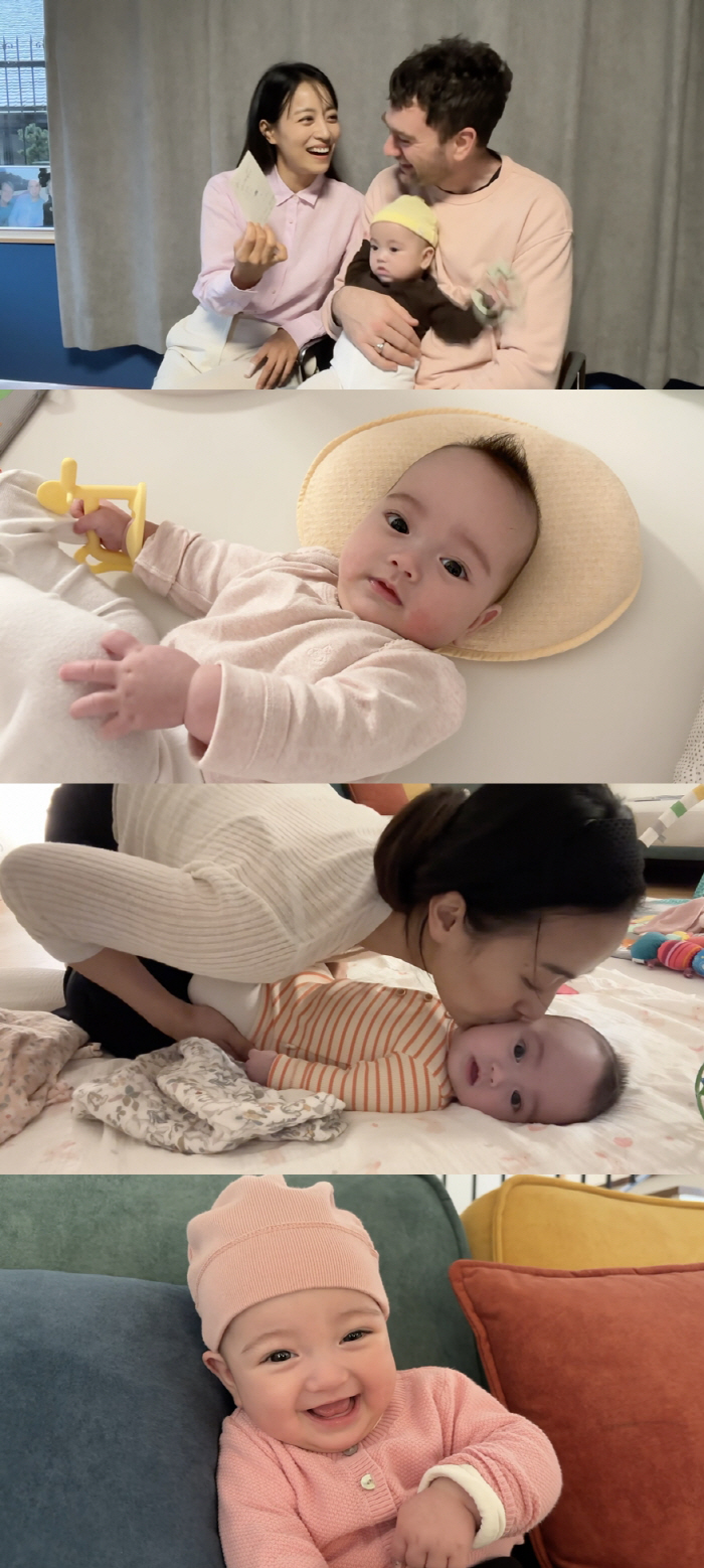 임현주, 안경 아나운서→영국 남자와 결혼→딸과 생방송 진행…행복한 일상 …