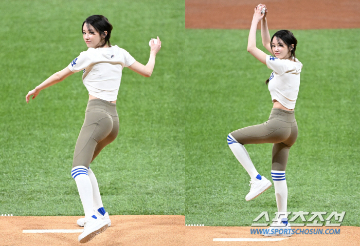 전종서, 완벽한 몸매 드러난 레깅스 패션으로 시구 '화제'