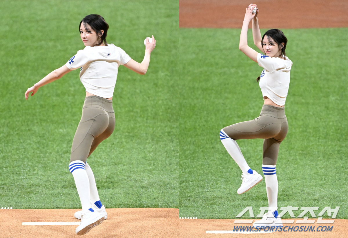 전종서, 완벽한 몸매 드러난 레깅스 패션으로 시구 '화제'