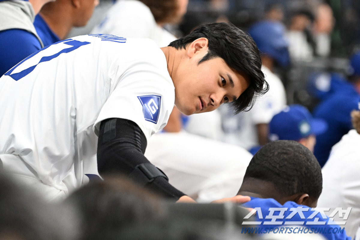 '키움전 연타석 삼진' 오타니, 류중일호 2번-DH 정상 출격…곽빈 맞대…