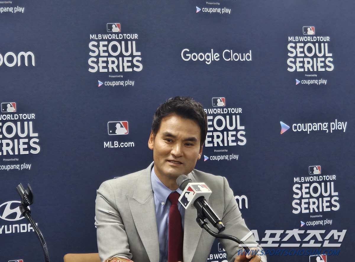 박찬호가 만든 역사, 감격의 서울시리즈 시구..."30년 전, 이런 일이…