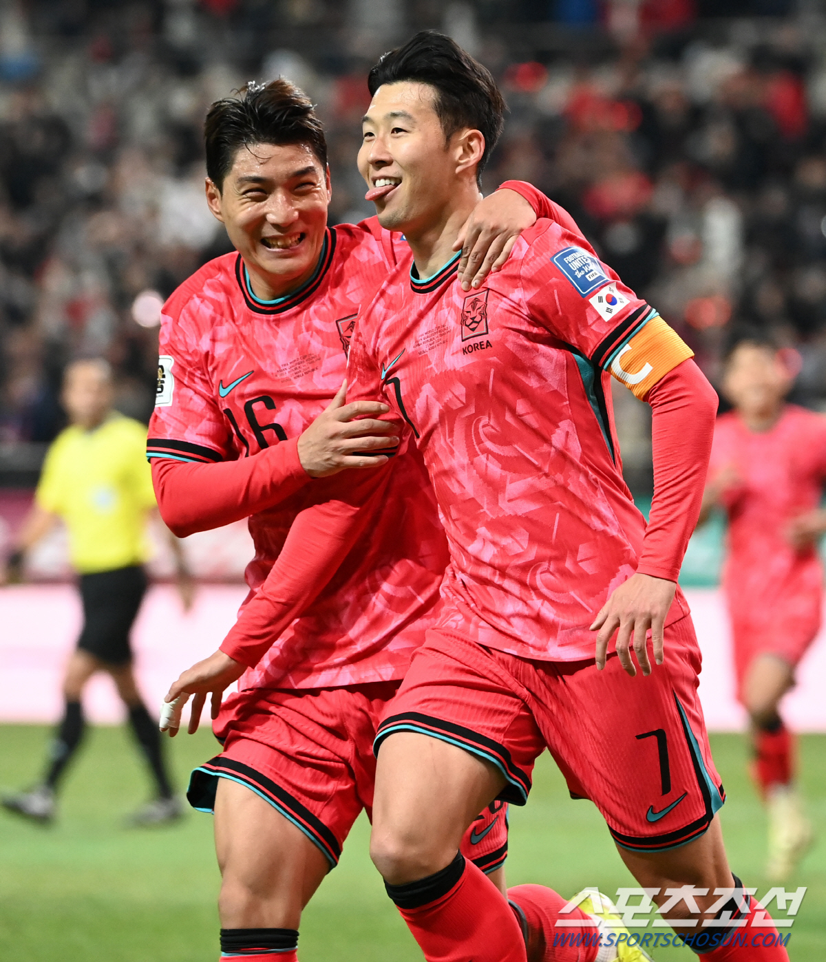 '손흥민-이강인-김민재 다 나왔는데' 손흥민 선제골에도 한국, 홈에서 F…