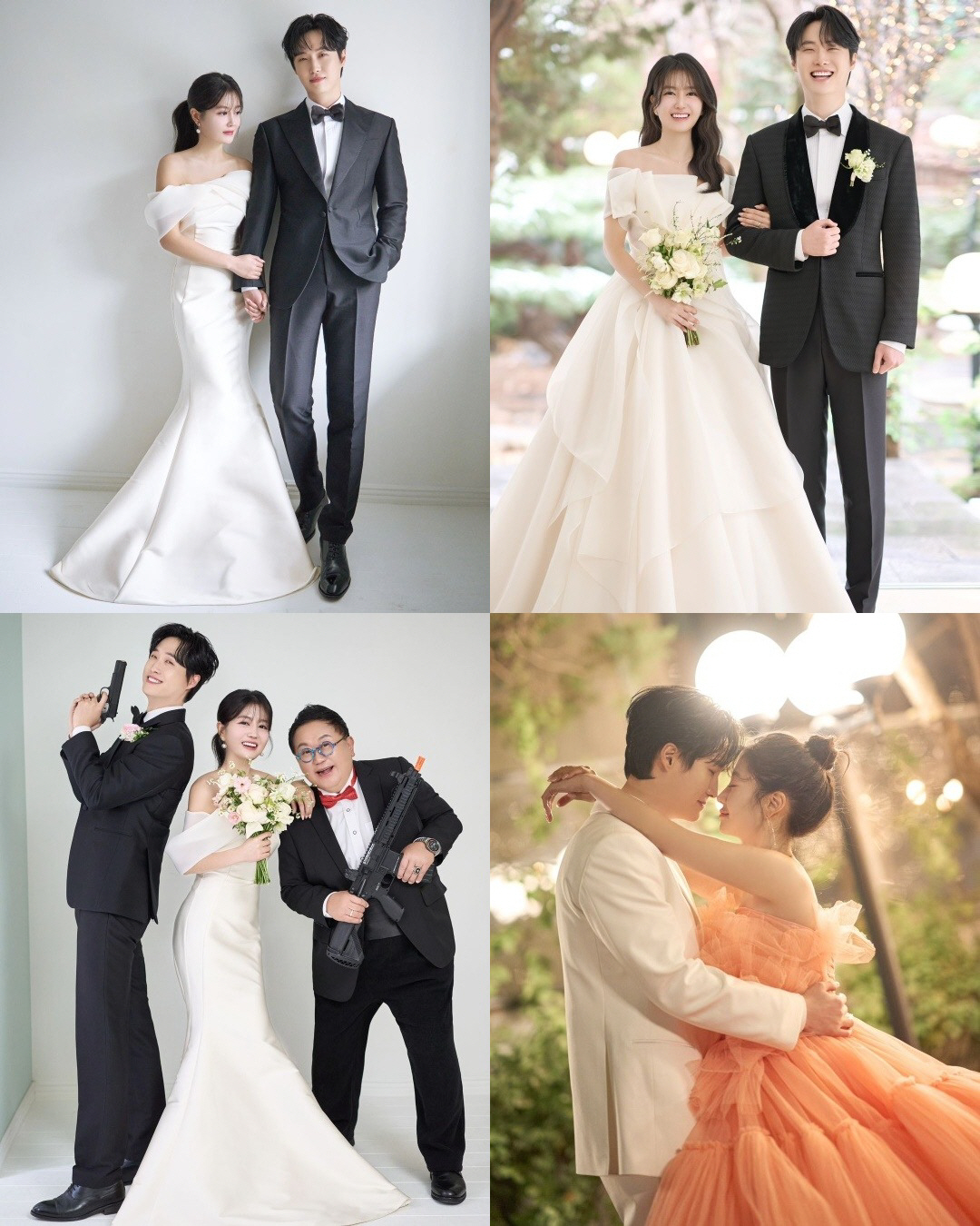 '결혼 반대' 이용식까지? 이수민♥원혁 웨딩화보 공개 "소중한 시간 그림…