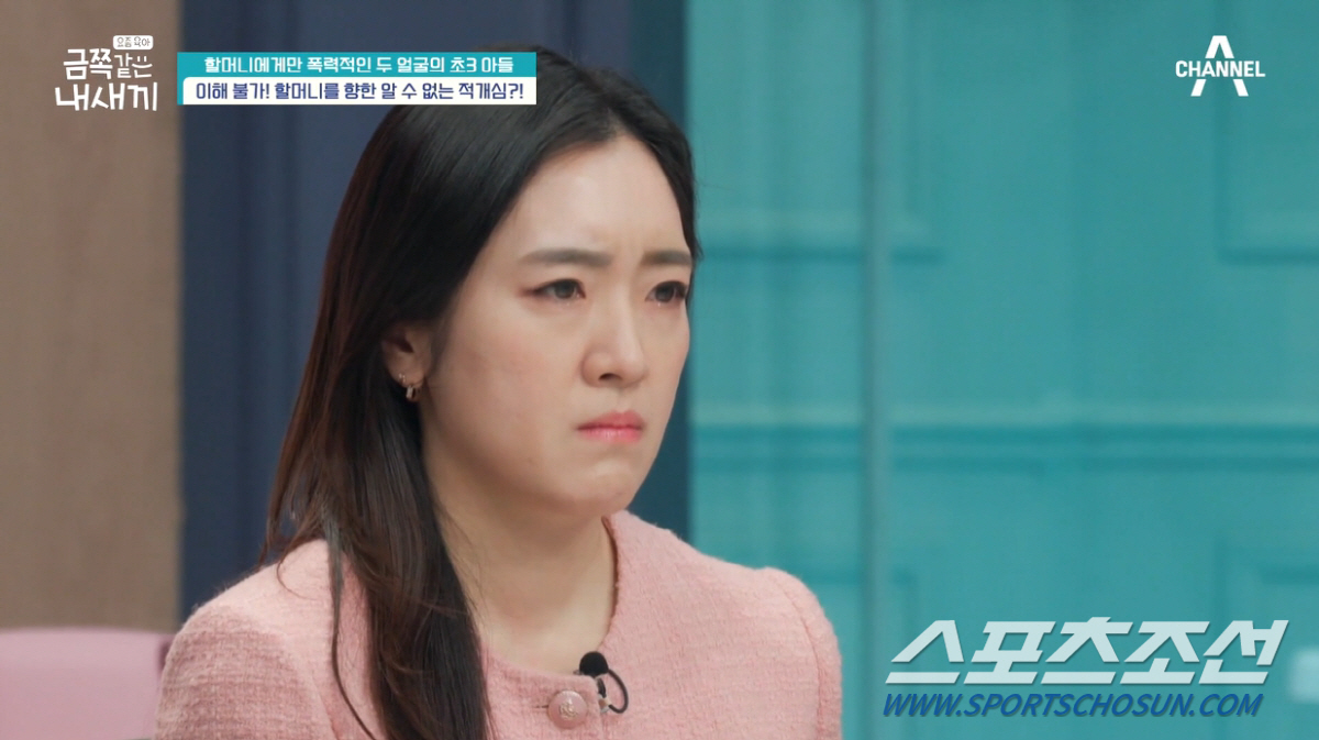 "할머니 벌 줘야겠다". '모범생' 금쪽이, 할머니에게만 주먹질 등 폭력…