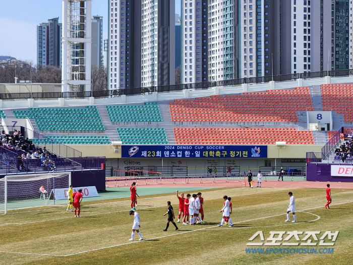 [현장리뷰]'황선홍호' 놀라게 했던 日 신성에 또 당했다, 韓 덴소컵에서…