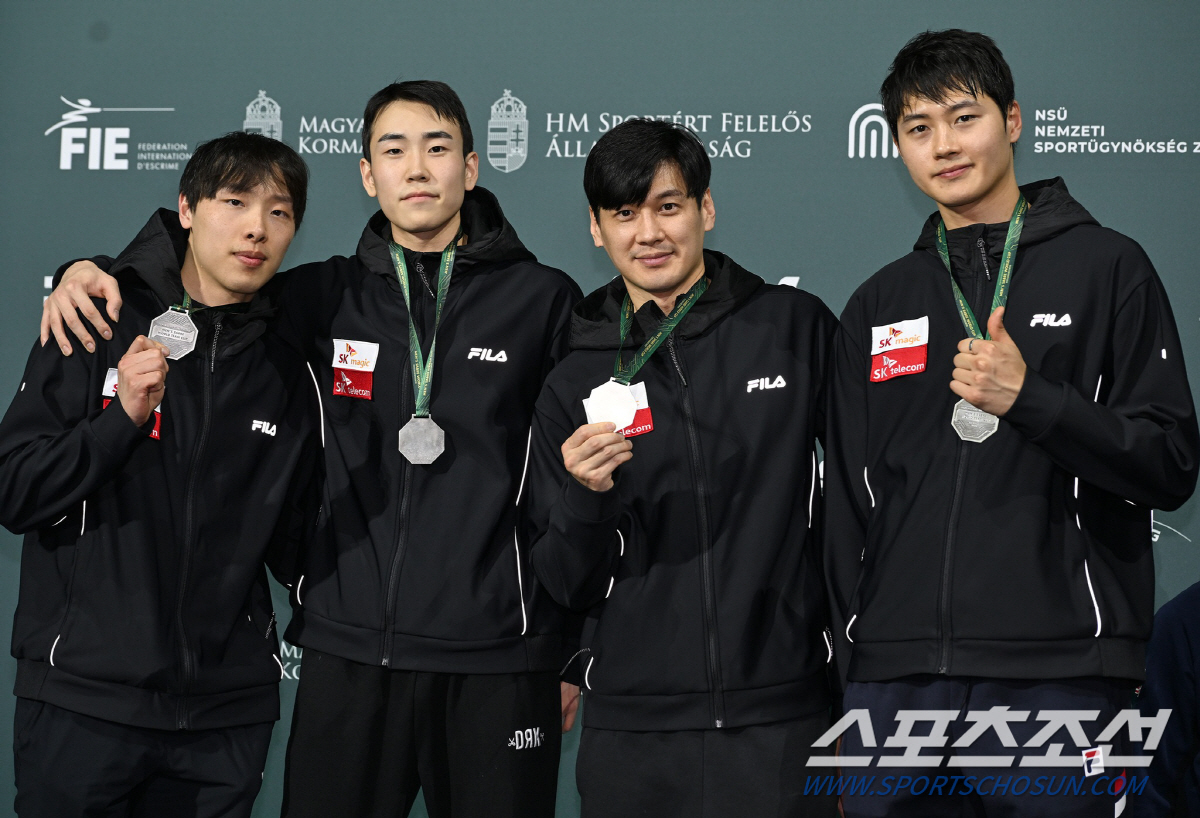"2000년생 박상원 분전" '신구조화'어펜져스,부다페스트월드컵 준우승!…