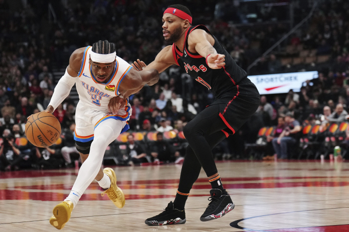 SGA 앞세운 오클라호마 올 시즌 NBA 최고 기대 이상 팀 압도적 1위…