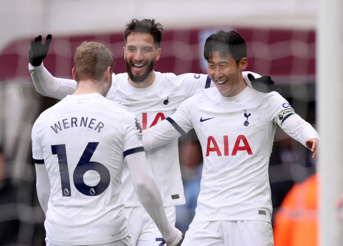 "EPL 15호골 도전 SON, 이견없는 선발" 베르너→히샬리송, 엇갈린…