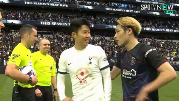 'SON에 역전골 헌납'日국대수비수,경기후 귓속말 무엇