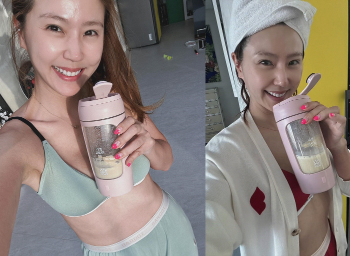 "'애셋맘'에 이몸매, 말이 돼?"…'주영훈♥' 이윤미, 완벽 몸매 자랑…