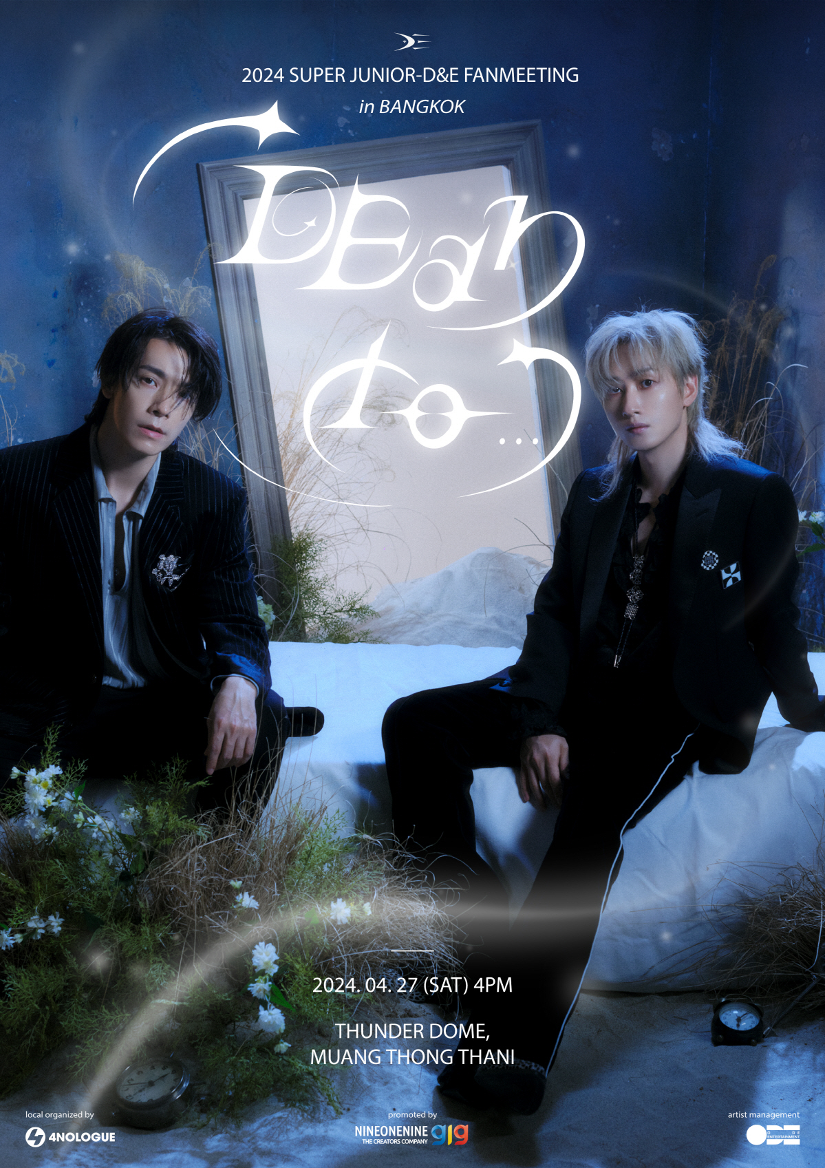 슈퍼주니어-D&E, 4월 태국서 팬들과 특별한 만남…포스터부터 기대UP