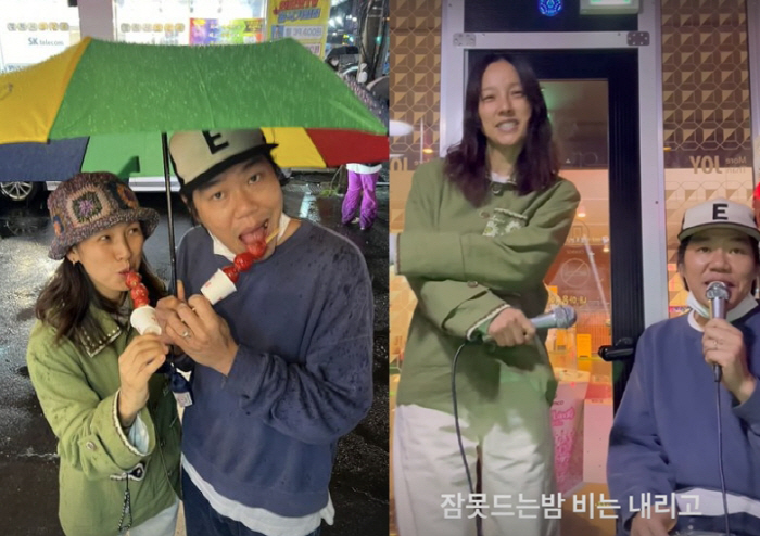 이효리♥이상순, 노래방서 포착 '흥 폭발한 가수 부부'.."잠 못 드는 …