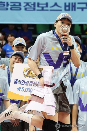 부상으로 시작해 MVP로 해피엔딩…정지석 