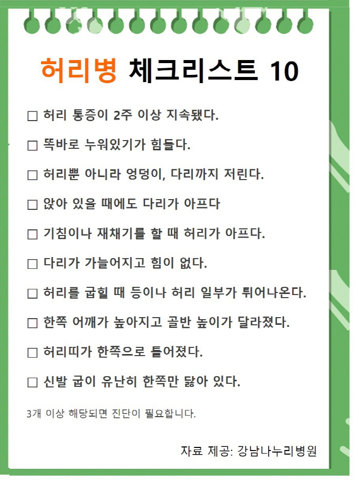 젊어진 허리병 환자…10년새 평균 5세 낮아진 이유