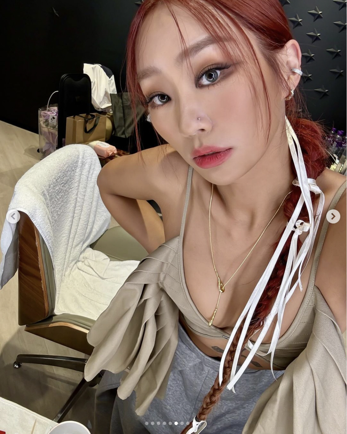 "벌써 여름이 왔나" 효린, 완벽한 구릿빛 S라인..핫하다 핫해
