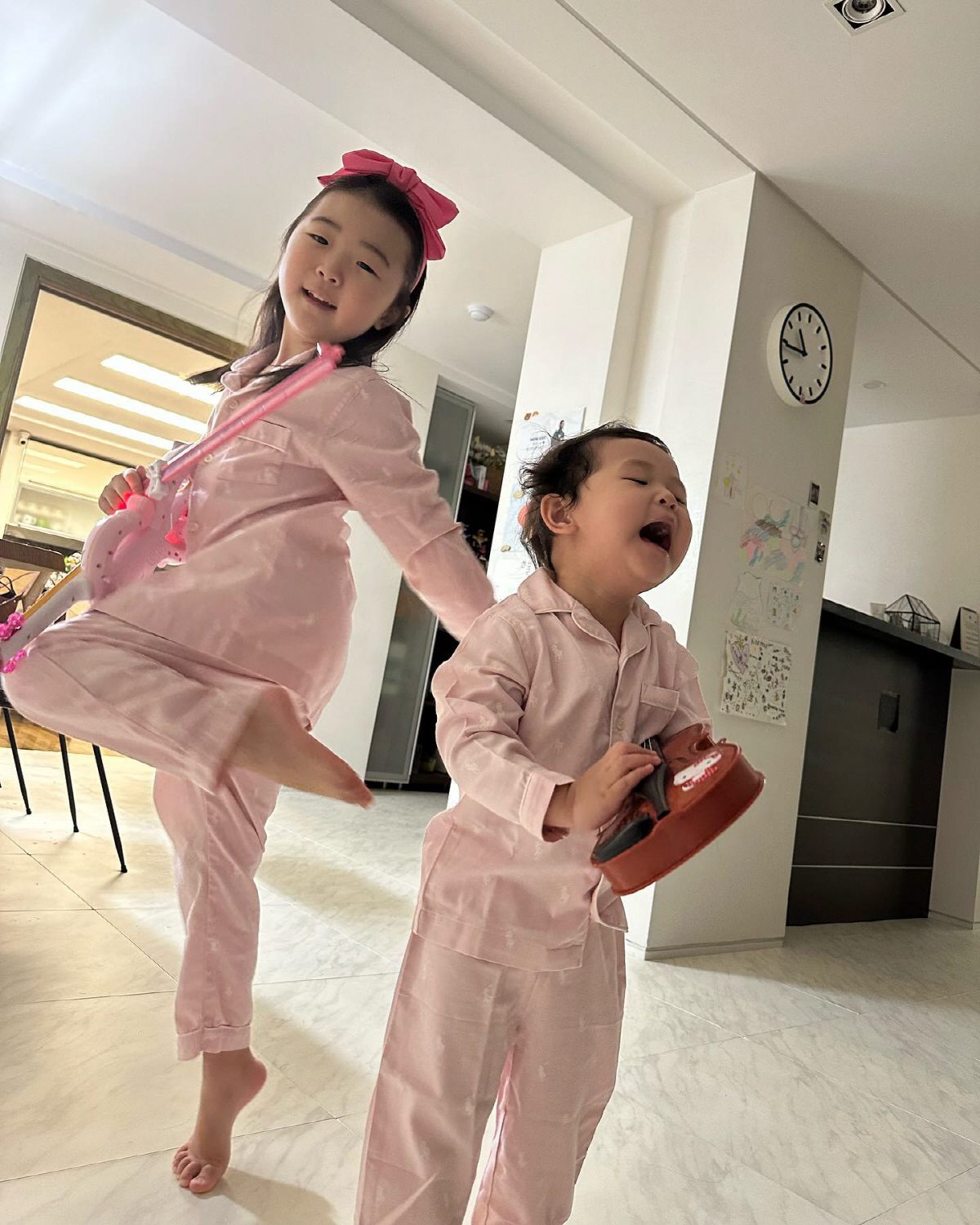 '문재완♥' 이지혜, 두 딸 母의 속마음 "딸 둘은 사랑이지만 힘듦주의"