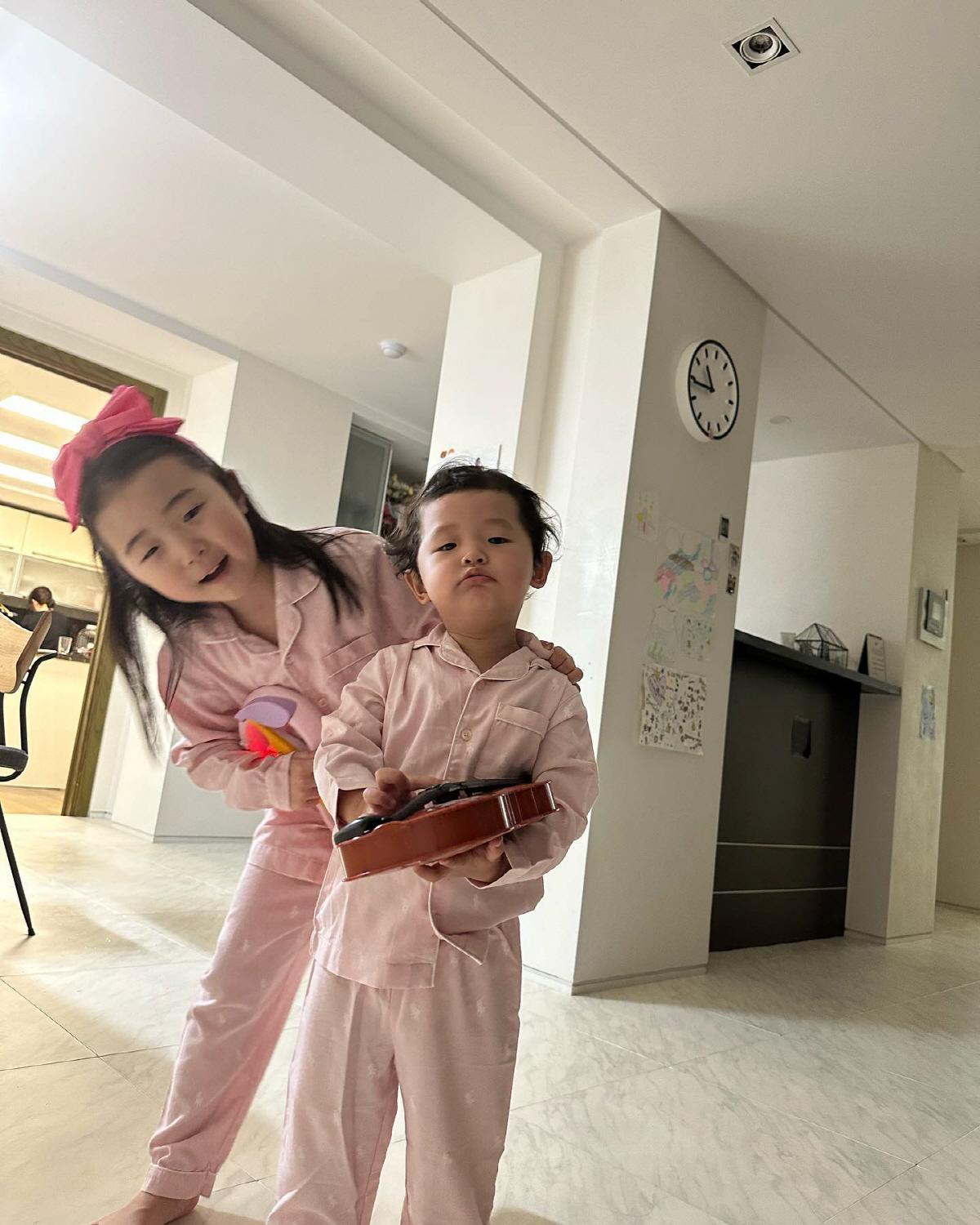 '문재완♥' 이지혜, 두 딸 母의 속마음 "딸 둘은 사랑이지만 힘듦주의"