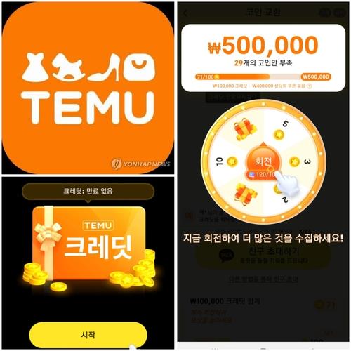 [테무앱 캡처 자료사진]