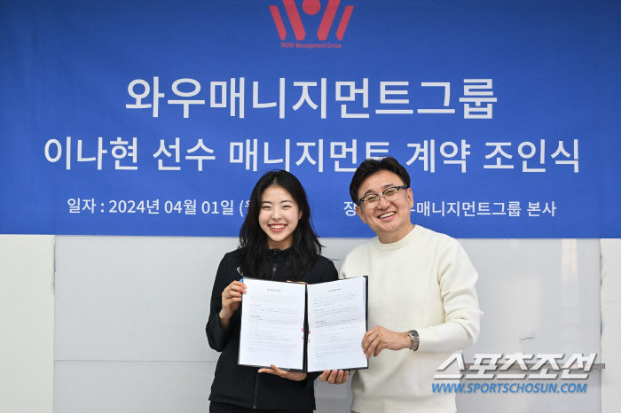 '女빙속 미래'이나현,와우매니지먼트 계약...박인비X유소연 등과 한솥밥