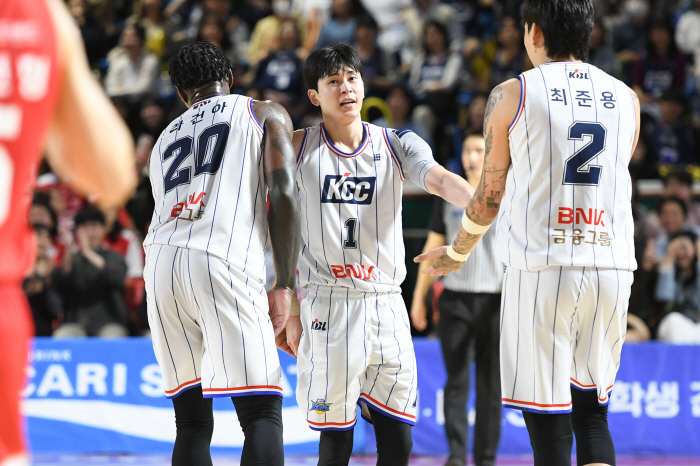[6강PO] KCC 92.3% 4강행 확률 잡았다. 제대로 터진 전창진 …