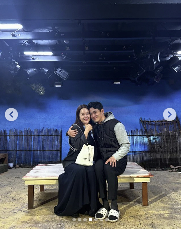 백지영, ♥정석원 연기에 눈물 펑펑..."여보, 성공적 첫공 축하해요"