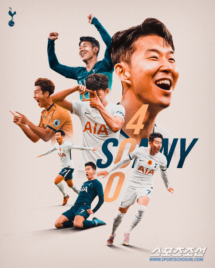 "축하해,브라더!" SON 400경기,'영혼의 단짝' 케인이 빠질순 없지…