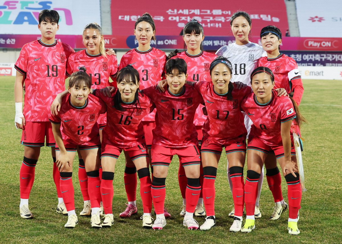 "최유리X지소연X장슬기 연속골"콜린벨호,필리핀에 3대0 완승[한국-필리핀…
