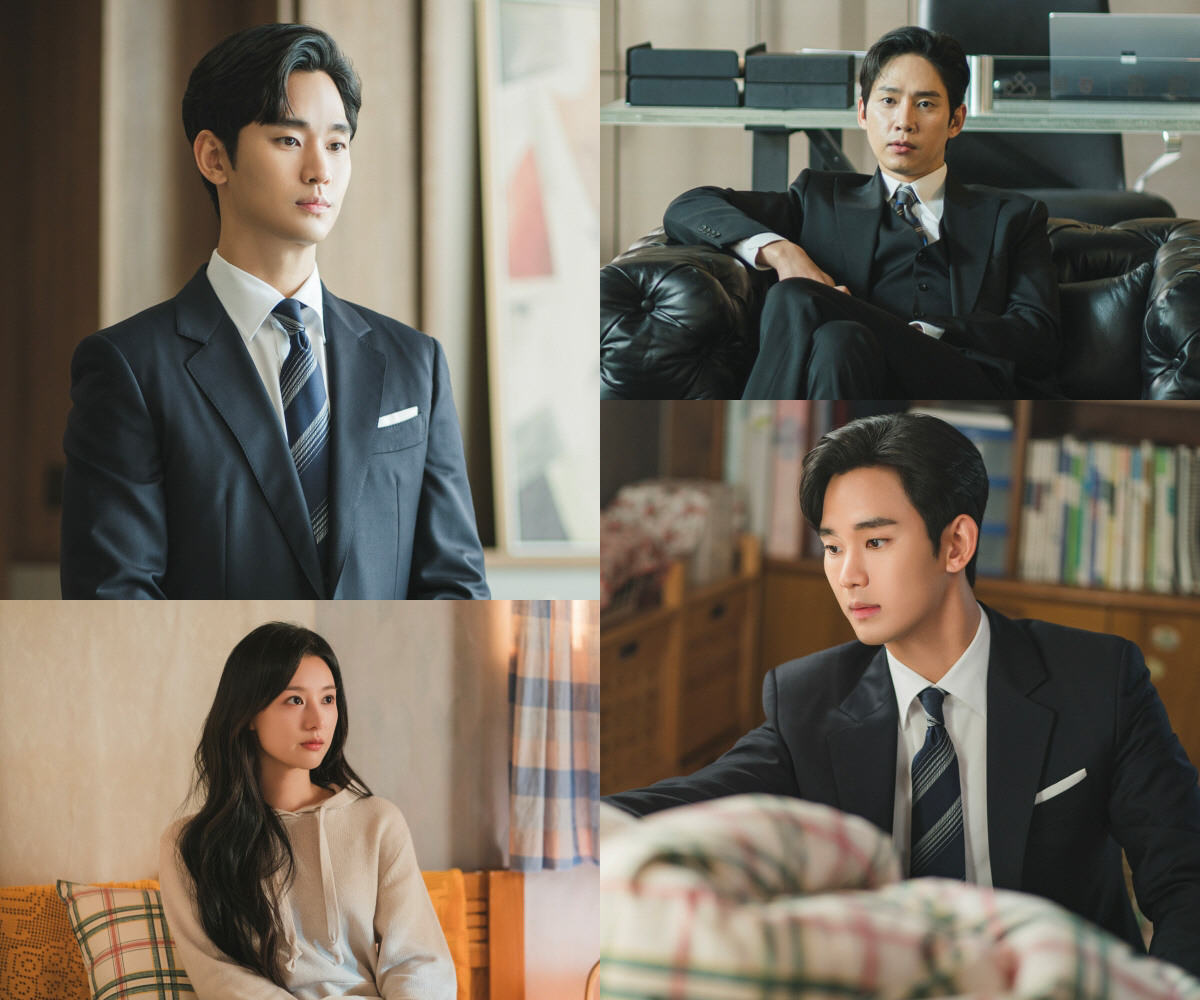 '눈물의 여왕' 김수현 반격 시작..♥김지원 지키려 'NEW 회장' 박성…