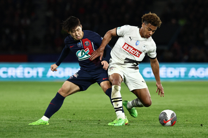 '최저 평점 혹평?' 메시 소환, 이강인 몽펠리에전 'PSG 이달의 골'…