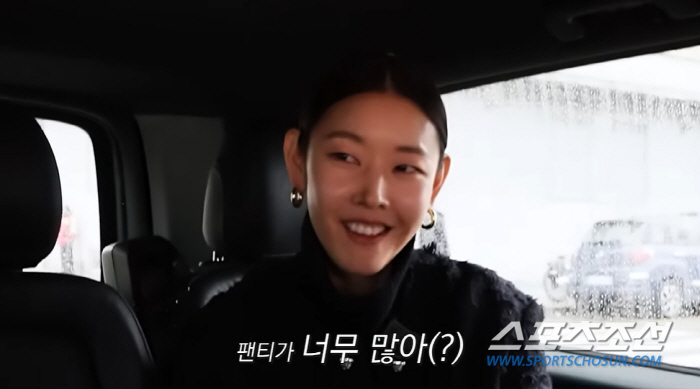"팬티가 너무 많아". 톱모델 한혜진도 '아빠 등짝 스매싱' 걱정?