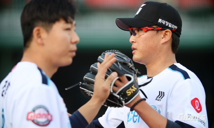 '7이닝 1실점+KKKKKKKKK' 심기일전 박세웅, 1만9208 부산팬…