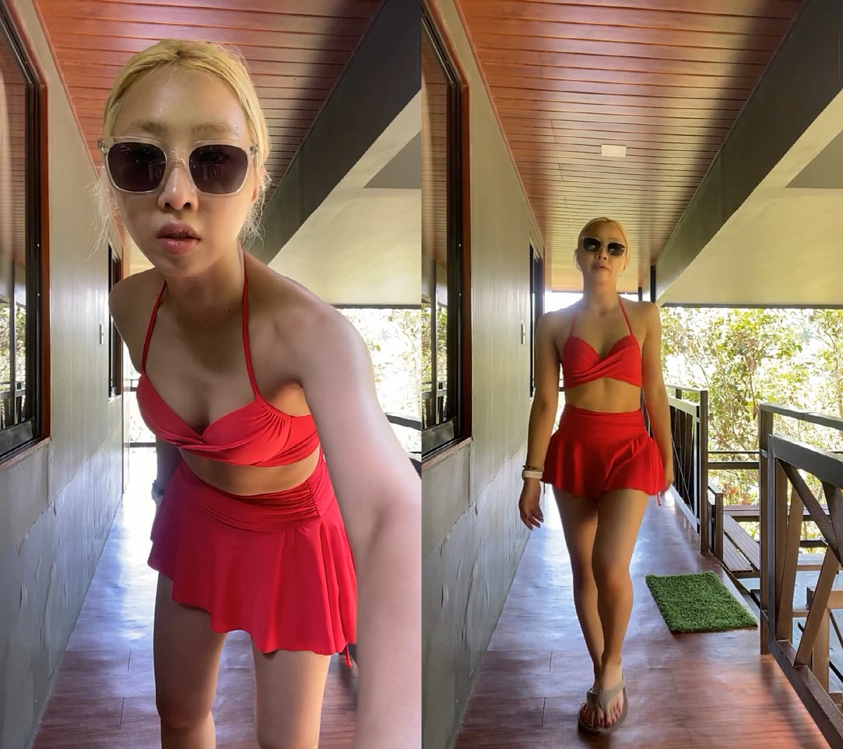 2NE1 공민지, 파격 비키니 공개…숨겨놨던 탄탄한 몸매 '깜짝'