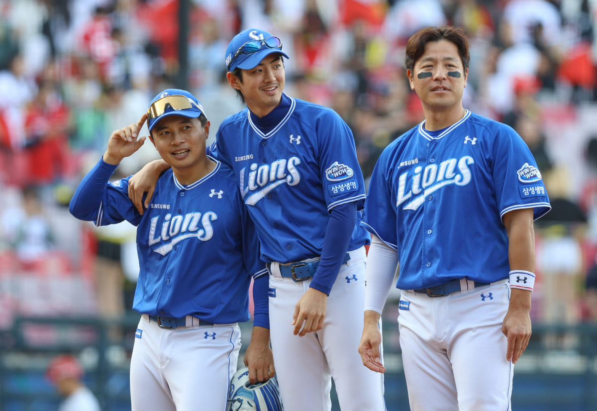 '0:4→3:4→3:7→7:7→10:7' 선거일 대역전극! '구자욱 6안…