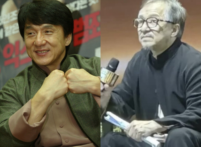 '백발+흰 수염' 70세 성룡, 급노화→건강이상설에 "나이듦은 행운..걱…