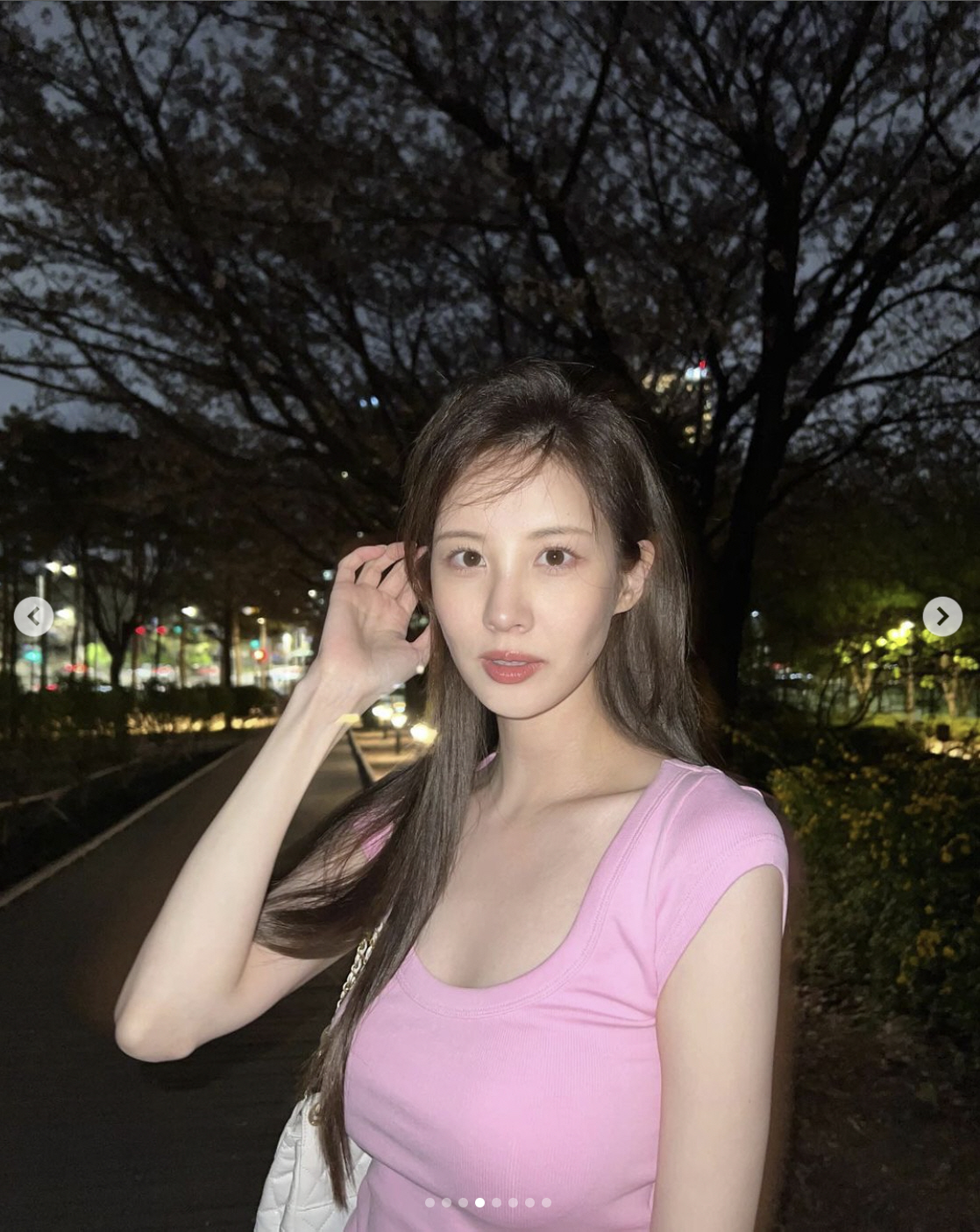 서현, 말랐는데 반전 볼륨감..기럭지에 비율까지 '넘사벽' 몸매