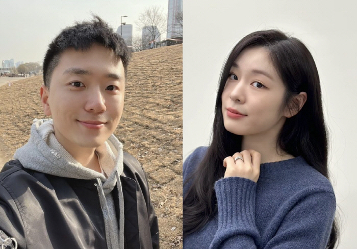 '김연아♥' 고우림, 軍 휴가 나와 '한강서 포착'..짧은 머리에 '훈훈…