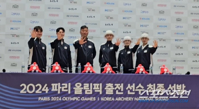 "韓양궁 목표는 金5!" 파리올림픽 정조준,태극궁사 6人의 출사표[선발전…
